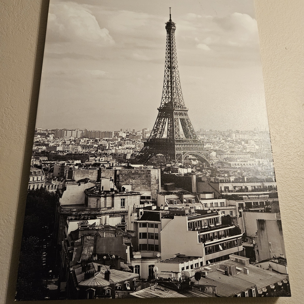 Eiffel Tower Canvas Art